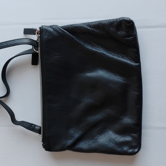 Margot Black Leather Crossbody Bag - Picture 6 of 16